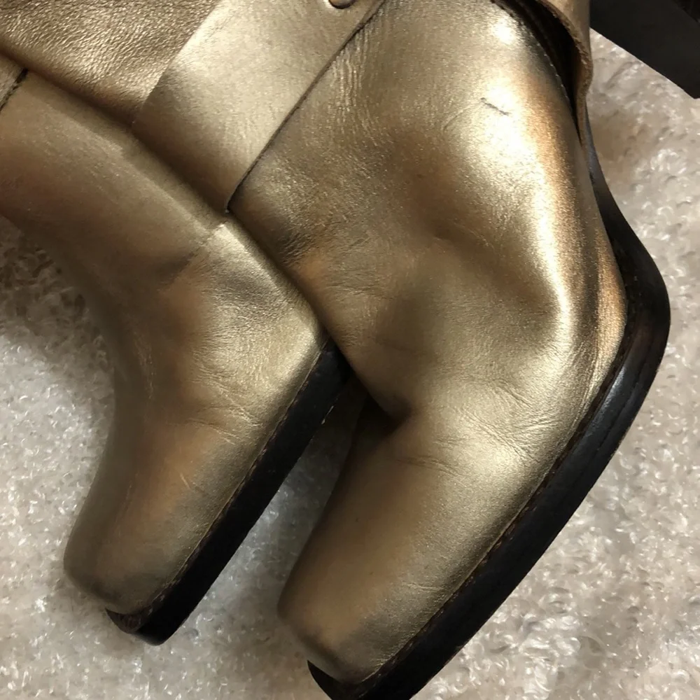 COPY - MICHAEL Michael Kors Metallic Heeled Boots - Picture 12 of 12
